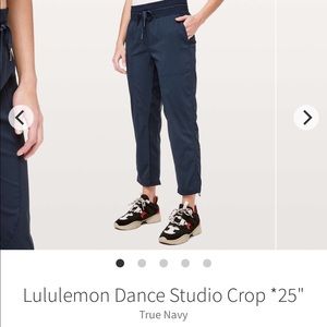 Lululemon Dance Studio Mid-Rise Crop 25”